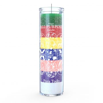 All Purpose 7 Day Candle, 7 Color